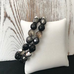 Lia Sophia - Cut Crystal Stretch Bracelet